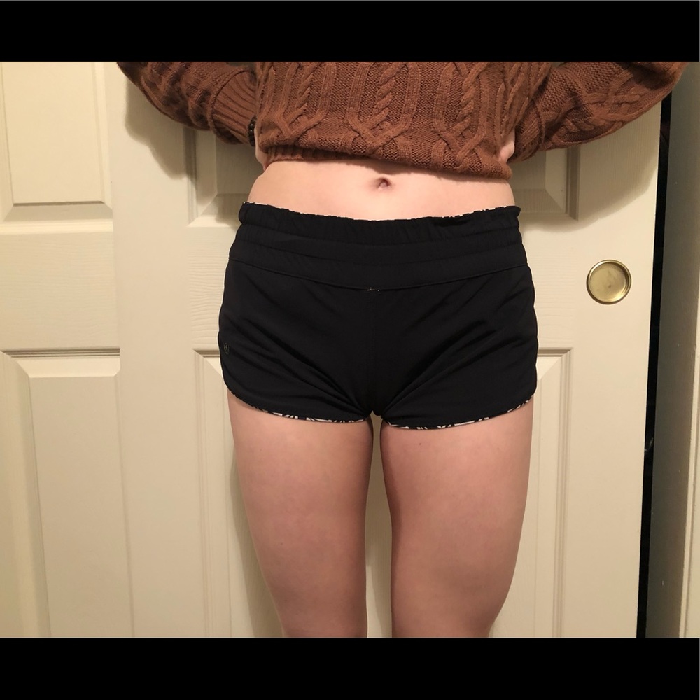 Lulu lemon reversible exercise/sleep shorts